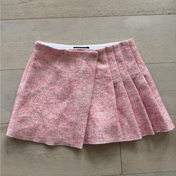 💖BRAND NEW MAJE PARIS PINK MINI SKIRT/ SKORT💖 - Picture 8 of 13